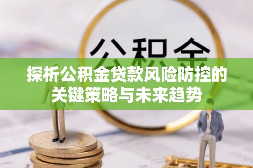 翠峦探析公积金贷款风险防控的关键策略与未来趋势